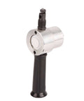 Double Headed Sheet Metal Nibbler with Drill Attachment, featuring 360° rotatable cutter heads and 6.35mm universal hex shank.