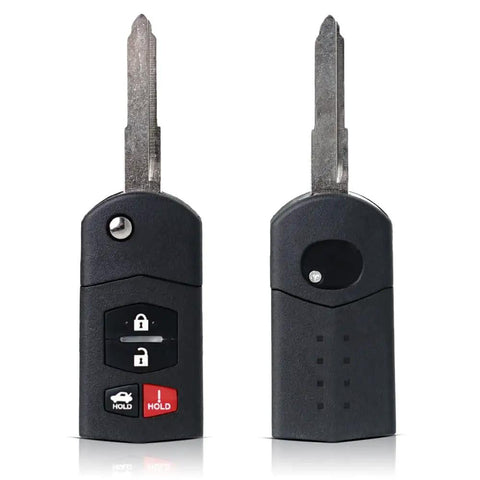 Key Fob Remote Replacement For Mazda MX 5 Miata Mazda 3 And Mazda 6 2006-2015 With Pre Installed Battery And Electronics Fully Tested
