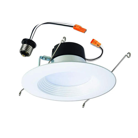 Upgrade Recessed Lighting With A Six Pack Of Indoor Outdoor LED Retrofit Trim Can Lights In 5 Inch And 6 Inch Sizes Featuring Three CCT Options