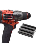 Magnetic Bit Holder For Drill And Impact Driver With 3M Adhesive Mount Fits Milwaukee DeWalt Ryobi Heavy Duty Quick Access