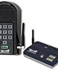 Wireless Gate Entry Intercom System With 500 Feet Range That Lets You Talk And Screen Visitors From Home Plus Standalone Keypad Accepting Up To 25 Codes