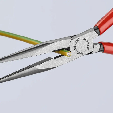 Cobra Pliers Set 4 Piece Including Combination Cutter And Needle Nose Pliers, Heavy Duty Forged Tools With Plastic Coated Handles For Tough Use