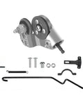 Heavy Duty Electric Drill Shear Plate Cutter Metal Sheet Nibbler Tool Rotary Scissors with installation accessories and screws.