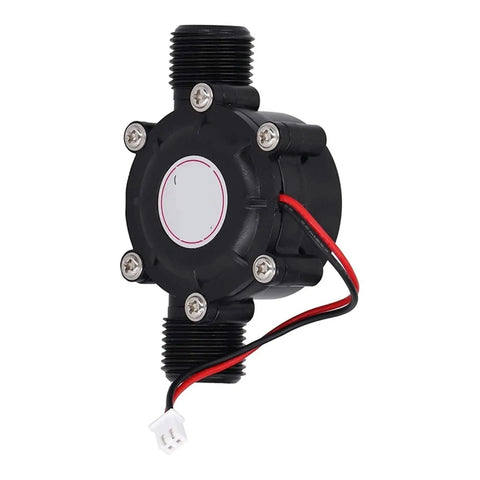 Water Flow Generator 12V Mini Hydroelectric Power Kit For Off Grid Living Portable Hydro Turbine Charger black cylindrical unit
