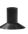 1Pcs Mini Industrial Vacuum Suction Cup Nozzle ZP-06UN Pneumatic Manipulator Sucker for Automation Grippers, black rubber material.