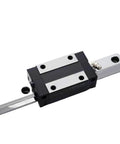 Side view of Beefy 400mm Linear Guide Slider For Smooth Rock Solid Motion On CNC 3D Printers And Automation Projects Easy Mount Precise Travel