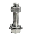 600 Piece Stainless Steel Hex Bolts Kit M3 M4 M5 With Nuts for DIY Furniture and Home Projects Rust Resistant Fasteners Socket Drive Compatible Ideal for Indoor Use, stainless bolt and nut