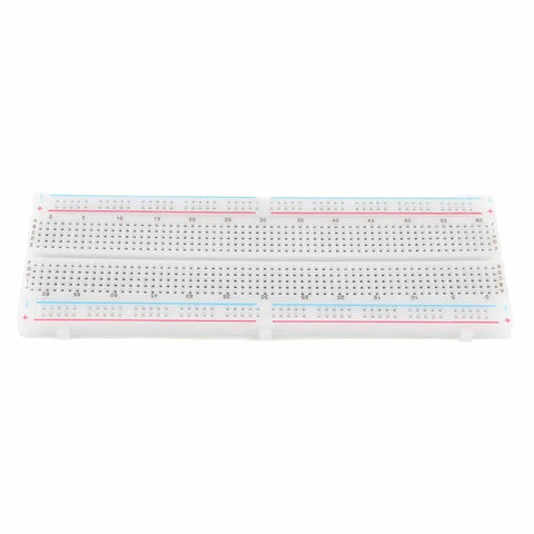 Starter Electronics Component Kit With Resistor Capacitor Diode Modules For Beginners showing an 830 tie-point breadboard