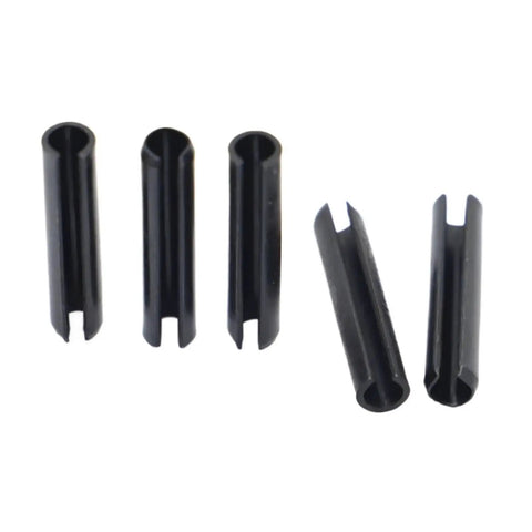 Heavy Duty Slotted Spring Pins Set In Steel Straight Elastic Dowel Cotter Pins For Vibration Resistance Pack Of 10 To 50 Pins Sizes M1.5 To M8
