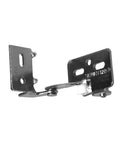 Side view of Spring Loaded Cabinet Hinge H251 Two Pack For RV And Travel Trailer Cabinets with self-closing mechanism.