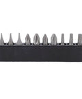 Pass Through Socket Set, 29 Piece One Quarter Inch Drive Ratchet Wrench Kit With Sockets And Bits, bits assortment in holder
