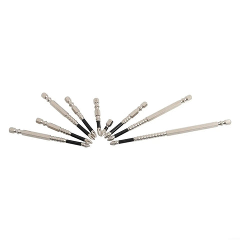 Heavy Duty Magnetic Screwdriver Bits Set That Slays The Job With Strong Grip And Anti-Slip PH2 Design Perfect For Impact Drivers Plus Electric Tools To Fix Anything Fast, steel bits