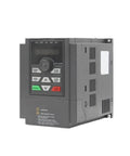 1.5 Kilowatt 3 Phase Output VFD For 220V And 380V Motors, Vector Control Inverter With Stable Performance And Beefy Compatibility, Plug And Play Pro Grade Frequency Drive For Smooth Power Delivery And Easy System Integration. gray metal VFD with keypad