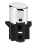 Replace Your Worn Out Button Shift Handle With This Durable Hard Plastic Gear Shift Knob For 2003 To 2006 Automatic Transmission Cars That Gets The Job Done Right Up To A Slam And Makes Driving Much Easier. Chrome button shift knob with black plastic base for automatic transmission