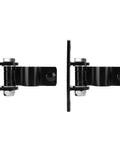 Built Tough Heavy Duty Carbon Steel Gate Hinges Featuring Removable Pin Design for Backyard Gates, side view with removable pins.