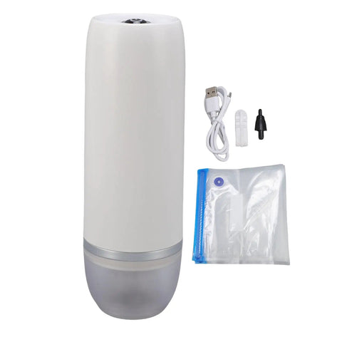 Electric Pump Vacuum Storage Bags With Triple Seal Turbo Valve and accessories for travel clothes storage
