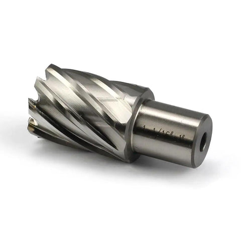 No Sweat Heavy Duty HSS Annular Cutter With A Killer Edge, 1.16 inch, metal drilling for precise, burr-free holes.