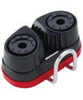 Micro Carbo Cam Cleat Kit With Wire Fairlead Low Profile Deck Mount for Easy Trim and Quick Secure Line Control on small sailboats