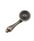 8 Piece Tear Drop Cabinet Pull Handles In Antique Bronze With Screws For Drawers Dressers And Wardrobes Zinc Alloy Knob Pulls