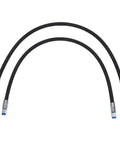 Heavy Duty Excavator Diverter Valve Hoses Two Pack Quarter Inch Interface High Pressure 60 MPa 8700 PSI Throttle Valve Hose