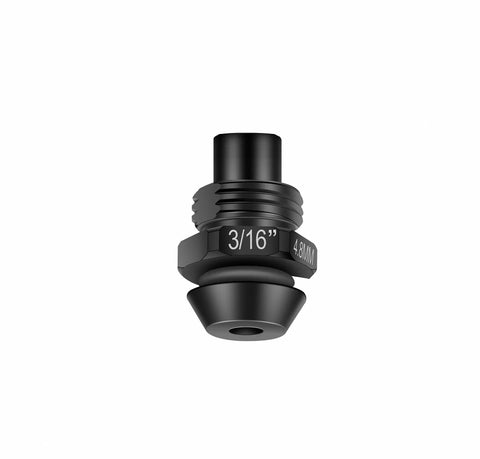 Rivet Tool Retention Nose Pieces Set For Rivet Gun Four Pack Three Thirty Second Inch One Eighth Inch Five Thirty Second Inch Three Sixteenth Inch With Rubber O Ring And Laser Etched Size Markings Fits 2550 M12 Tool Pro Grade Heavy Duty