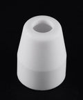 Ceramic shield cup from 30 Piece Plasma Cutter Kit With Electrodes And Cutting Nozzles For LGK-40 And PT-31 Machines.