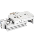 Heavy Duty Dual Axis Sliding Table Pneumatic Cylinder Killer Smooth Glide Mechanical Actuator solid aluminum air powered linear motion rig.