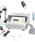 Liquid Filling Machine With Digital Control And LCD Touch Screen Right On Point Fill From 5ml To 3500ml Automatic Counting Low Power