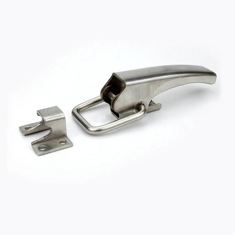 Heavy Duty Stainless Steel Toggle Hasp Latch With Ironclad Grip For Truck Trailers Equipment Gates And Garage Shed Doors Weather Resistant Built Tough As Nails