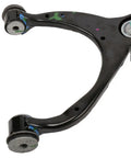 GM Front Driver Side Upper Suspension Control Arm OE Replacement, ACDelco Original Equipment Quality, Durable Control Arm With Ball Joint, Precise Fit, Built To Last And Easy Install, black metal arm with ball joint
