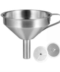 Stainless Steel Resin Funnel With Double Strainer For 3D Printing Dual Filter Cup For SLA DLP LCD UV Resin No Mess Pour And Clean