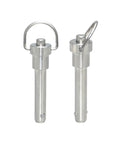 Top Notch Quick Release Pin 6mm Stainless Steel for Line Array Speakers with tool-free button lock features.