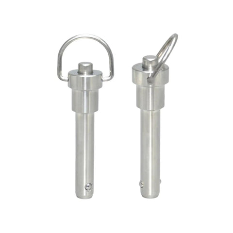 Top Notch Quick Release Pin 6mm Stainless Steel for Line Array Speakers with tool-free button lock features.