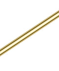Brass Round Rod Stock Seven Eighths Inch Diameter Twelve Inch Length Lathe Bar for Metalworking DIY Projects Jewelry Making