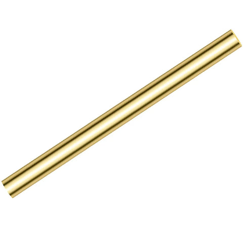 Brass Round Rod Stock Seven Eighths Inch Diameter Twelve Inch Length Lathe Bar for Metalworking DIY Projects Jewelry Making