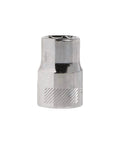 Shallow Metric Socket Three Eighths Inch Drive Ten Millimeter Six Point With Chrome Finish Corrosion Resistant High Torque
