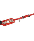 Kickass Pro Grade Multi Functional Router Circular Cutting Template with dual measurement scales and red aluminum build.