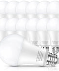 Super Bright Daylight 5000K A21 LED Bulbs 2500 Lumens E26 Base Non Dimmable 23W Energy Saving Replaces 150W 200W Household LED Light Bulbs For Living Room Bedroom Garage Office 12 Pack displayed