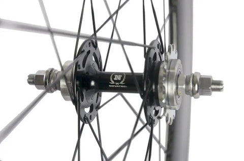 Carbon Fixed Gear Wheelset For Track And Street Ride Front 70mm Rear 88mm Clincher 12k Glossy Finish Toray T700 2150g hub