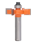 Top Notch 4 Wing Router Bit For Clean Slots In Pine And Particle Board High Carbon Steel Anti Backlash Design With 8mm Shank