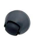 Close-up of black front caster wheel for Roborock Q7 Max/S5 Max/S6 Pure/S6 MaxV/S7 MaxV robot vacuums