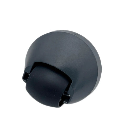 Close-up of black front caster wheel for Roborock Q7 Max/S5 Max/S6 Pure/S6 MaxV/S7 MaxV robot vacuums