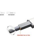 Adjustable component of 10 Pcs Magnetic Push Latches For Cabinets And Wardrobes Easy Install No Brainer Touch Open Cabinet Hardware