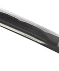Close-up of the aluminum blade of Authentic Bamboo Katana Training Sword With Lightweight Aluminum Alloy Blade For Dope, Safe Unsharpened Practice