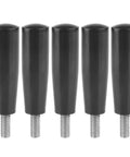 5Pcs Revolving Handwheel Machine Handles With M8 Male Threaded Stem for Milling Machine Lathe Replacement, Durable Bakelite