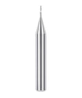 SpeTool 1/32-inch downcut inlay router bit with 1/4-inch shank, carbide end mill — front view
