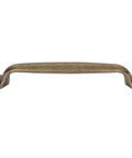 Antique Brass Cabinet Pulls 10 Pack Center To Center 5 Inch Vintage Kitchen Cabinet Handles, zinc alloy, front view of handle.