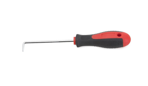 Precision Hook And Pick Set For Automotive 4-Piece Hand Tools with ergonomic rubber grip and 90-degree pick heat treated CR-V steel shaft