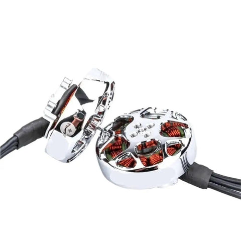 Ultralight Brushless Motors Pack For 3-4 Inch FPV Drones Includes 2104 1800KV, 3000KV And 2303.5 1750KV Sets shown from side