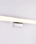 24 Inch Dope Modern LED Vanity Light Chrome Finish Dimmable 24W 1680 Lumens Warm White 3000K With Adjustable Up Down Lighting And Frosted Acrylic Cover ETL FCC Listed mounted on wall